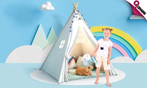 Teepee Tent for Kids!